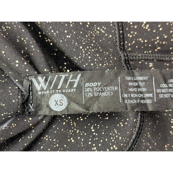 WITH (Wear it to Heart) Peloton Sunset Fade Glitter Umbre Leggings XS - Picture 5 of 5